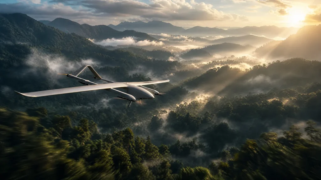 CQ65A electric VTOL UAV, 65 kg MTOW