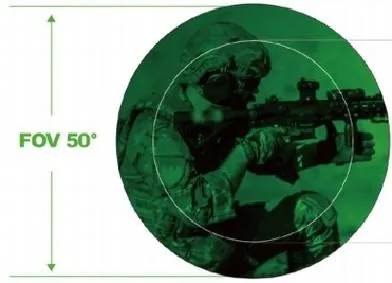 DTS-13 night vision monocular, view 3