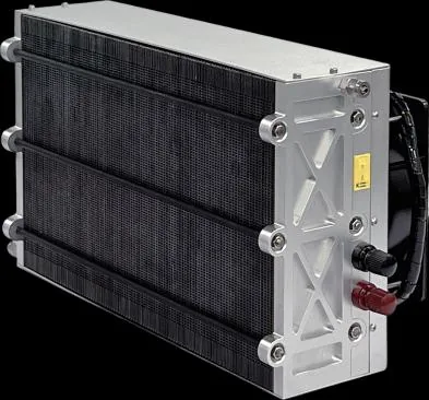 air-cooled hydrogen fuel cell stack, 4 kW class render