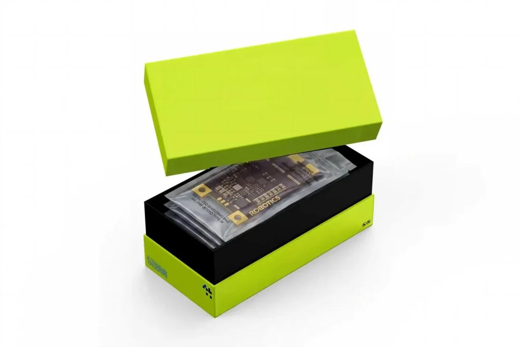 S200 ESC retail package, open box